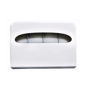 White Plastic Disposable Toilet Seat Cover Dispenser With Lock