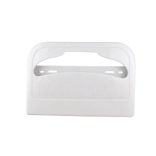 White Plastic Disposable Toilet Seat Cover Dispenser Without Lock