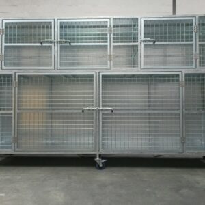 Animal Cage (Dog/Cat) 3 Top And 2 Large Bottom