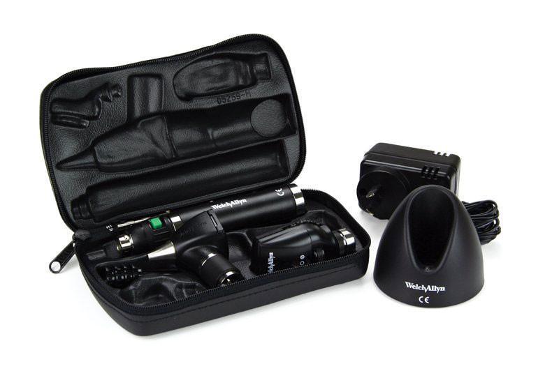 Welch Allyn 97202-Vsm 3.5V Coaxial Ophthalmoscope/Otoscope Set With Lithium Ion Handle