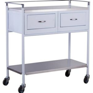 Anesthetic Trolley 2 Drawer - Large