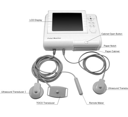 Doppler Foetal Cms800G 8.4"