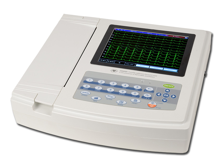 Contec Ecg 1200G, 12 Channel With Interpretation