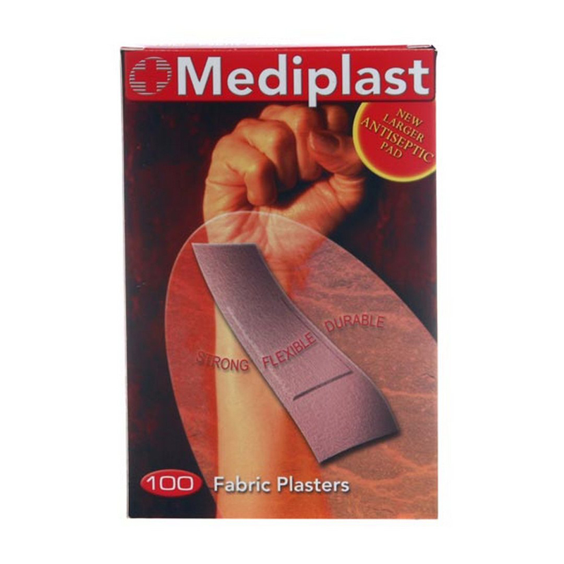 Fabric Plaster Strips Mediplast 100'S