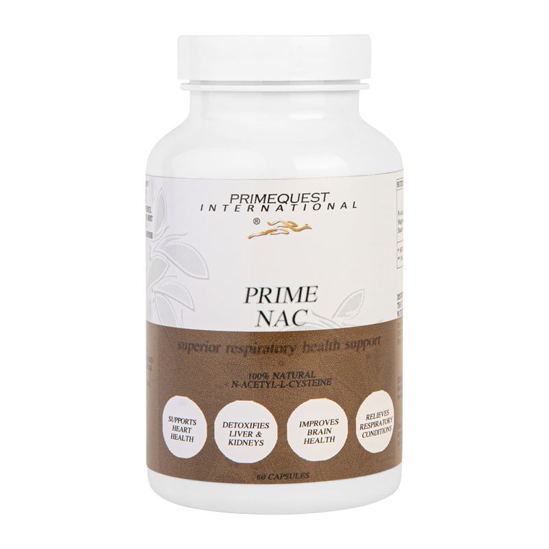 Prime Nac (N-Acetyl L-Cysteine) - 60 Capsules
