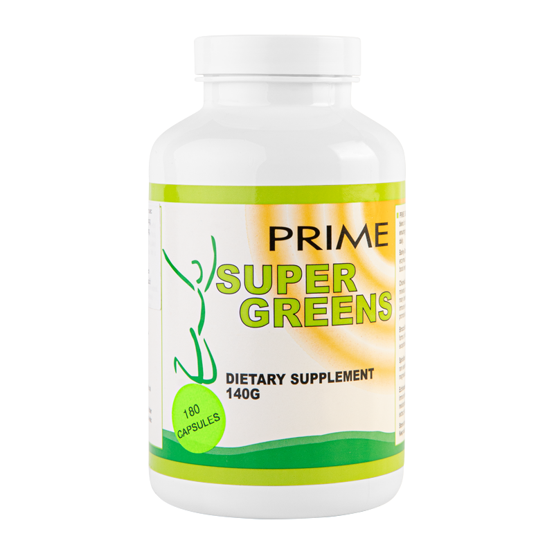 Prime Super Greens - 180 Capsules