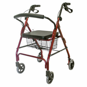 Rollator Loop Brakes 6" Wheel S- Alum