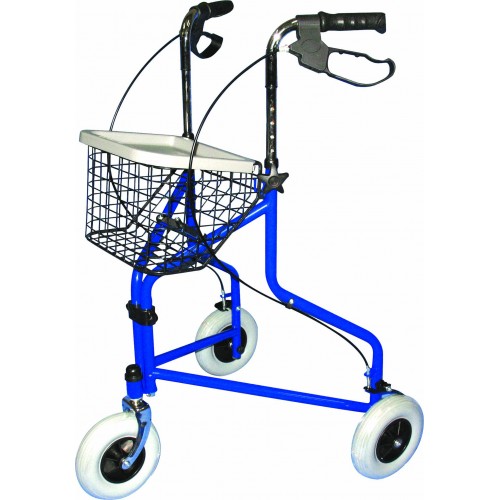 Tri-Wheeler Alum Basket+Tray