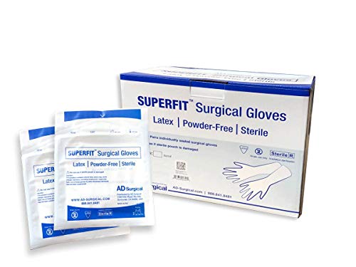 Gloves Superfit Latex Powdered Large 100'S