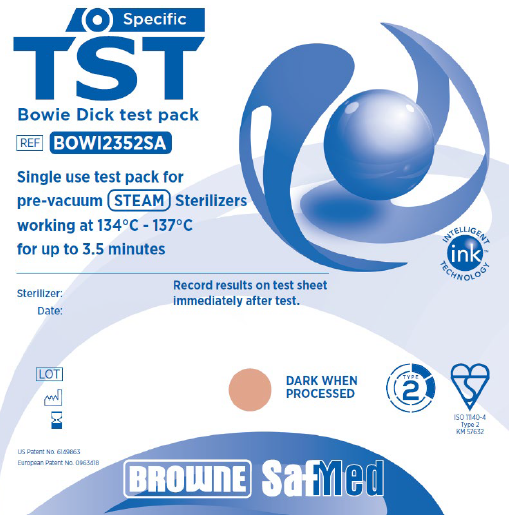 Bowie Dick Test Packs