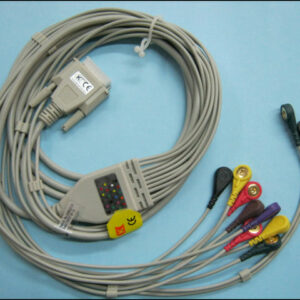 Ecg Cable - 10 Lead + Button