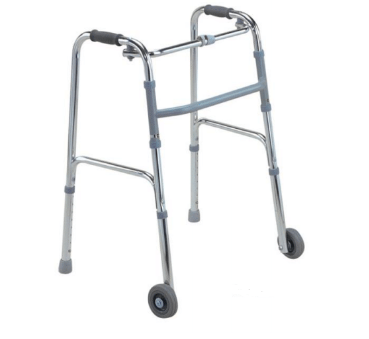 Walking Frame - Rollator Front Wheels Folding