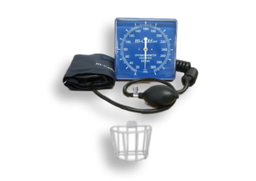 Bp Meter Aneroid W/M Square