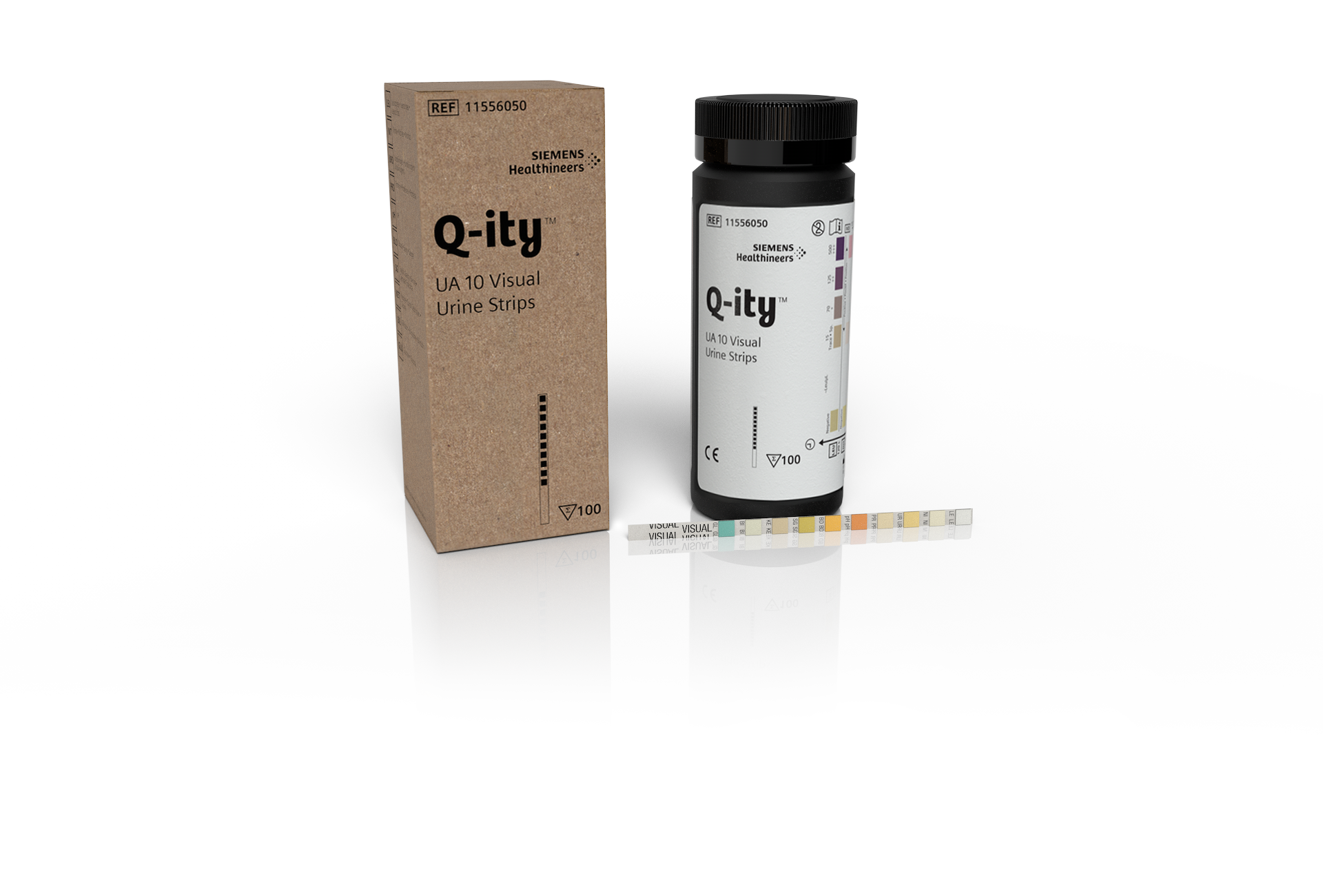 Q-Ity Ua 10 Visual Urine Strip (Bottle Of 100)