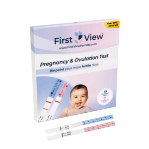 Firstview - 10 Ovulation Test Strips And 2 Pregnancy Test Strips Combo Kit