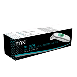 Mx 4 In 1 Ear, Forehead, Room and Surface Thermometer