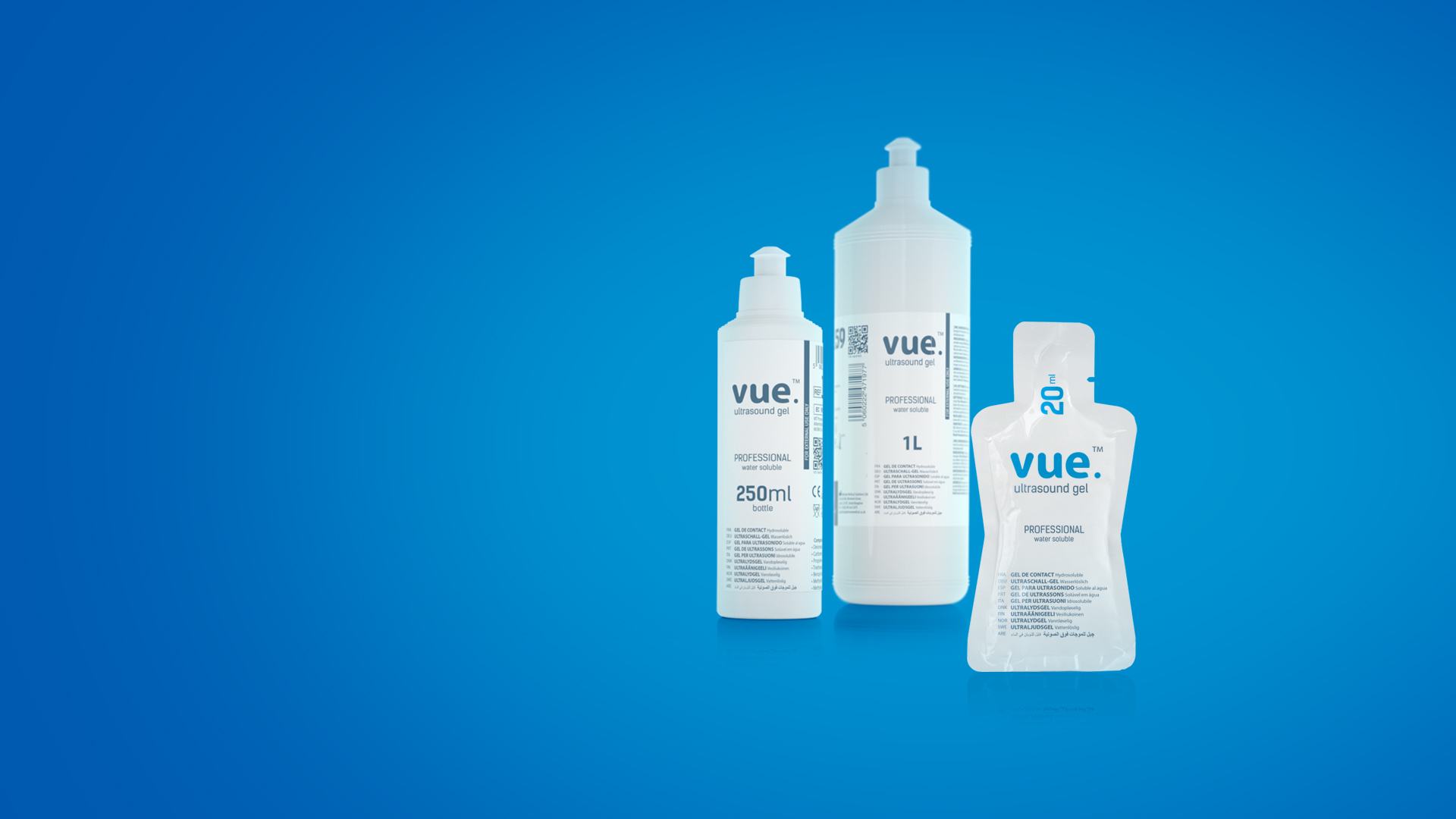 Vue Ultrasound Gel 250Ml Bottle