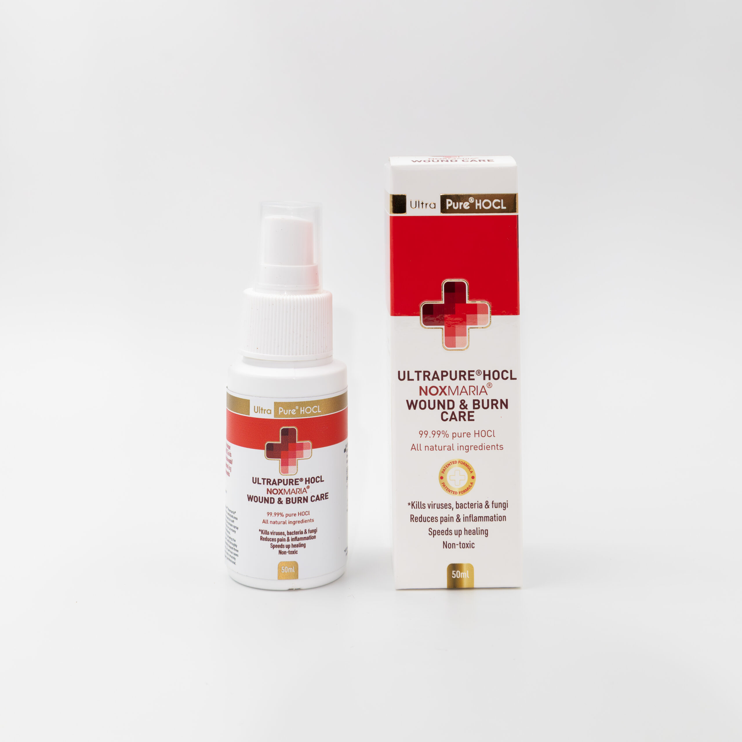 Ultrapure® Hocl Noxmaria® Wound &Amp; Burn Care 50Ml