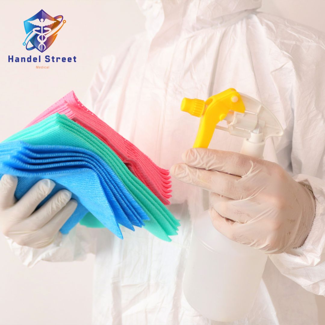 White Nitrile Gloves Powder Free - Image 2