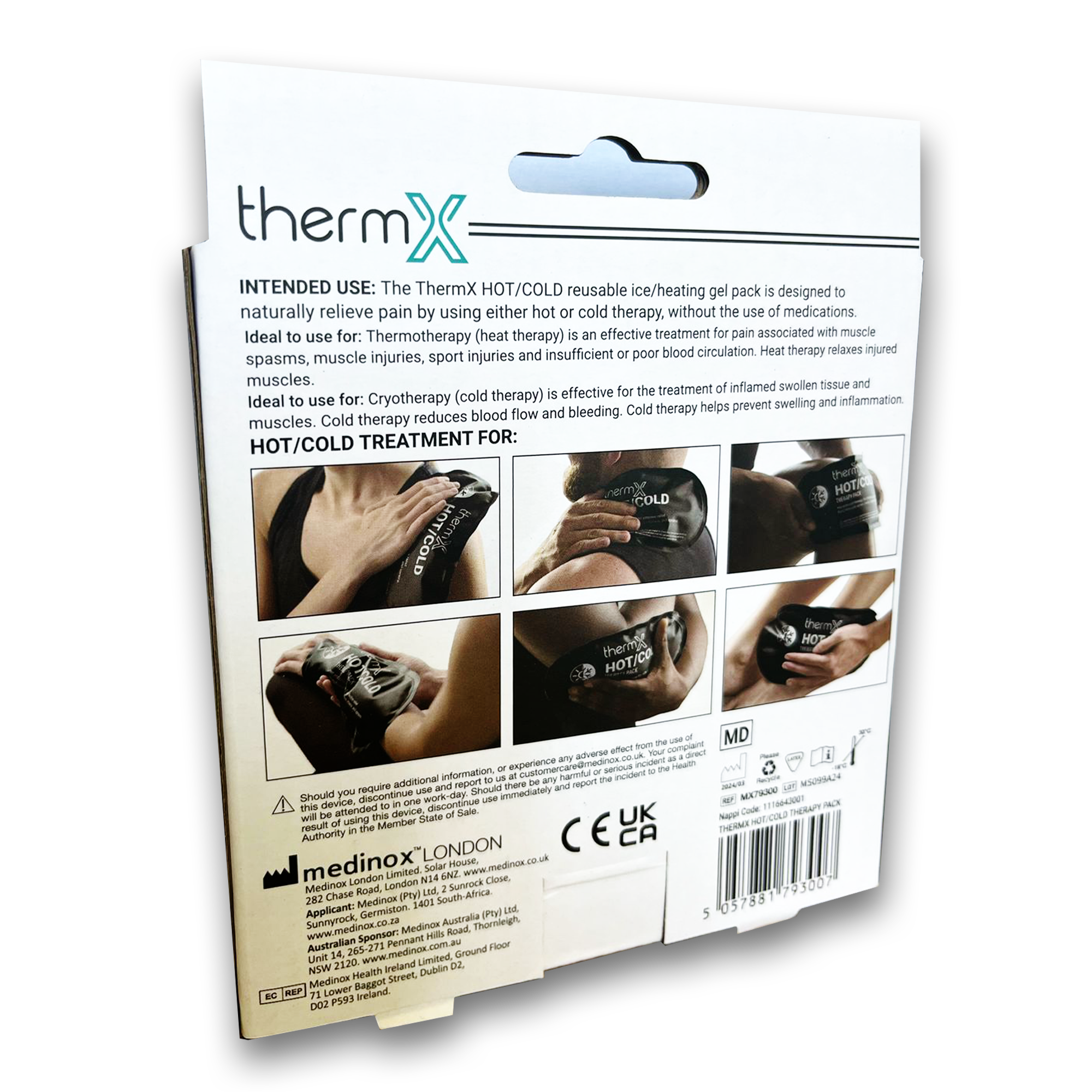 Thermx Reusable Hot &Amp; Cold Gel Pack (3-Pack) - Image 2