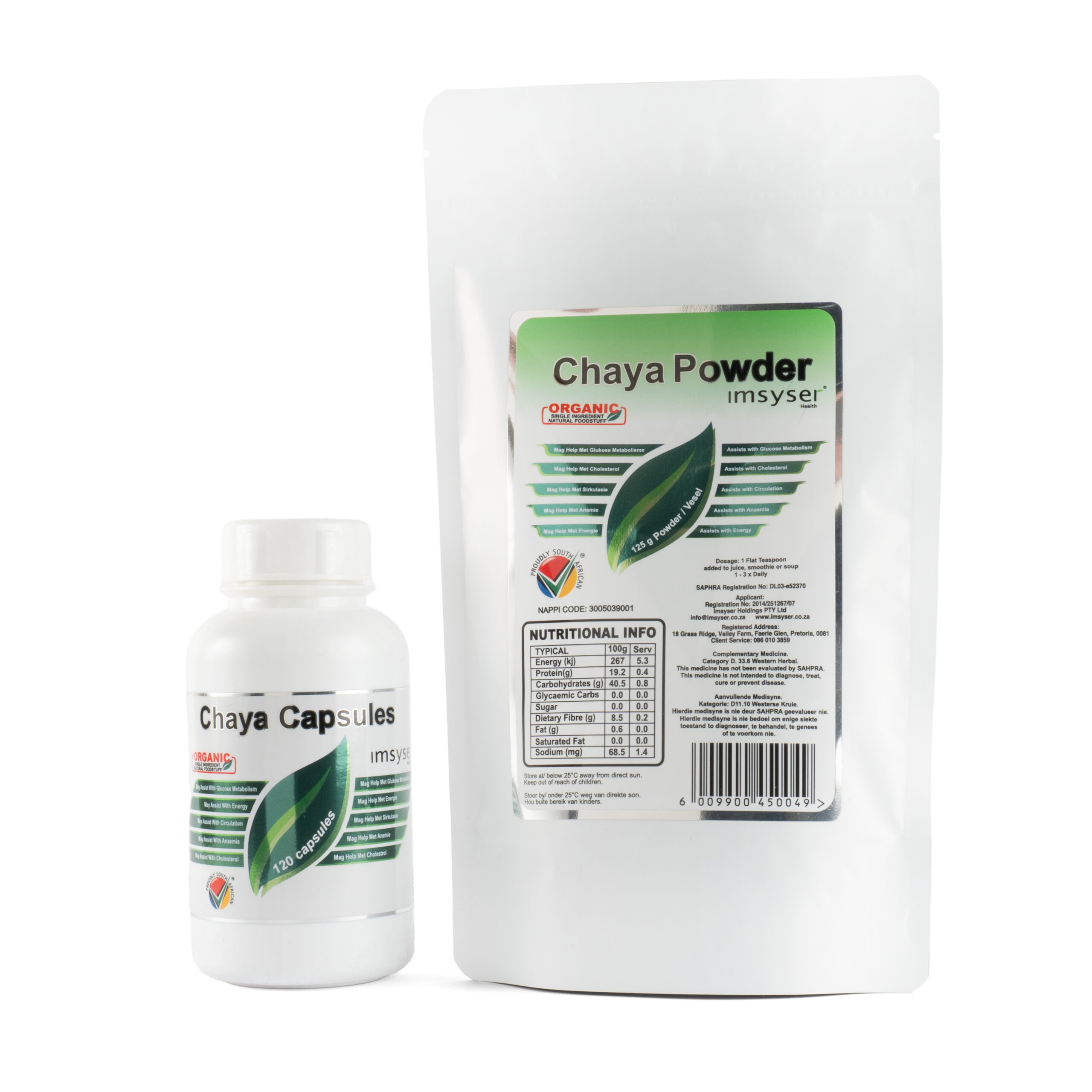 Chaya Leaf Capsules 120 Capsules - Image 2