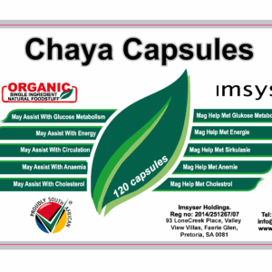 Bulk Offer Chaya Capsules 120'S
