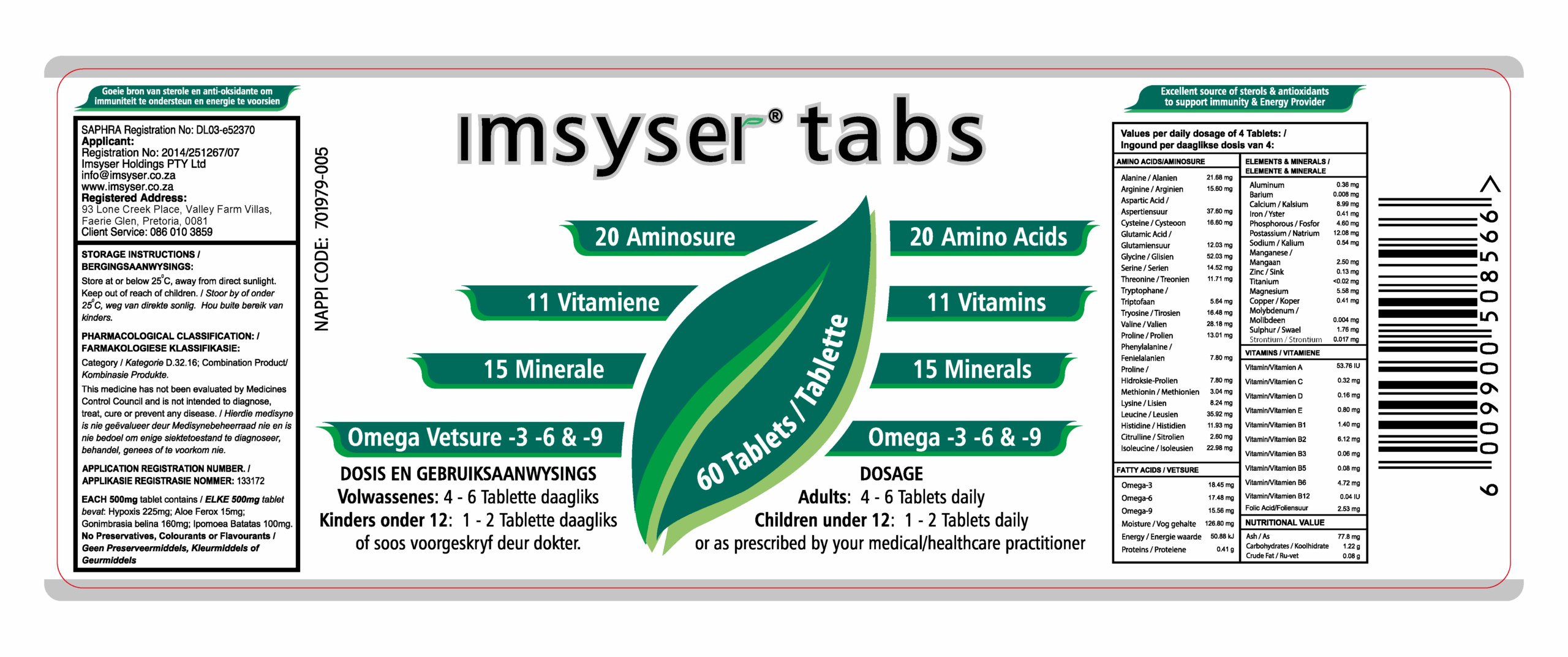 Bulk Offer Tabs 60'S - Image 2