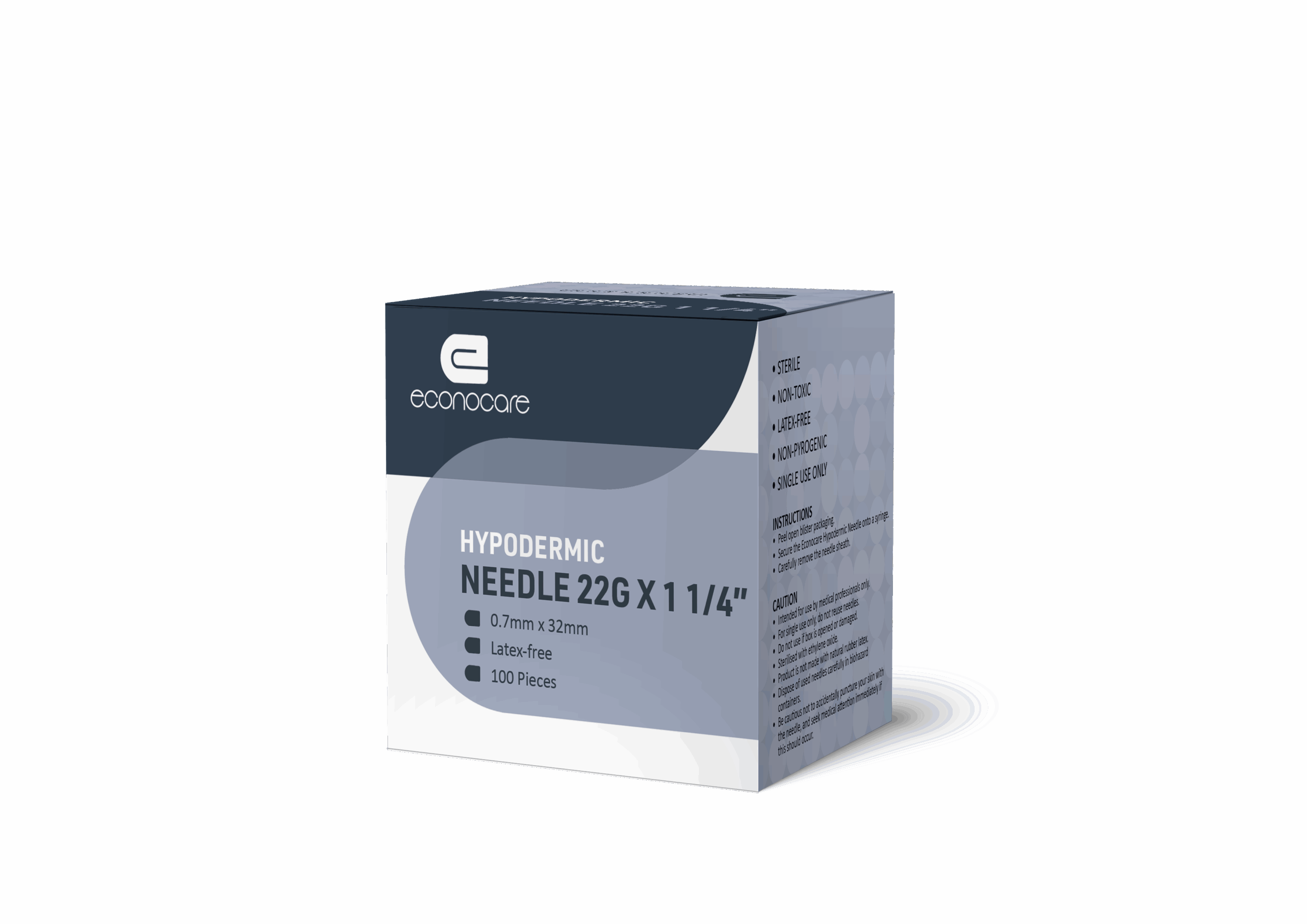 Econocare Needle22G X 1.25 (0.7Mmx32Mm)