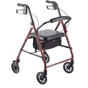 Mx Rollator With Foam Seat And Bag