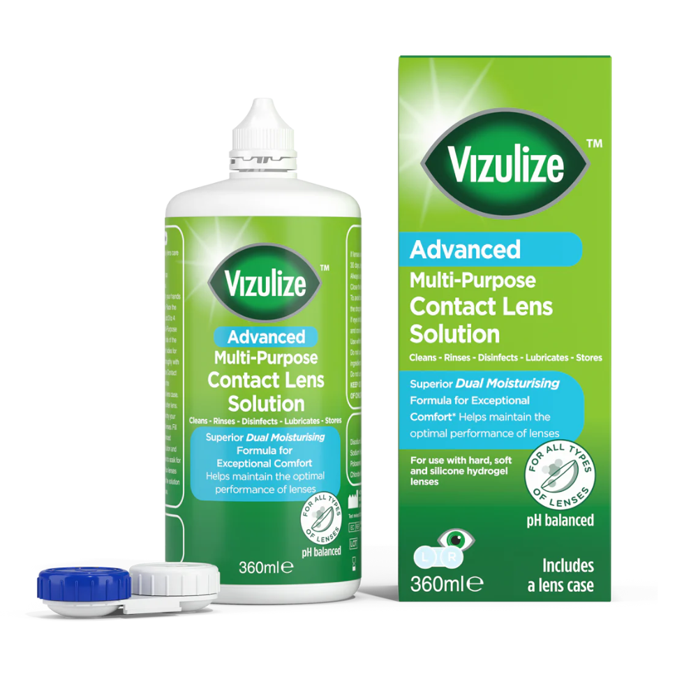 Vizulize Contact Lens Solution - All In One