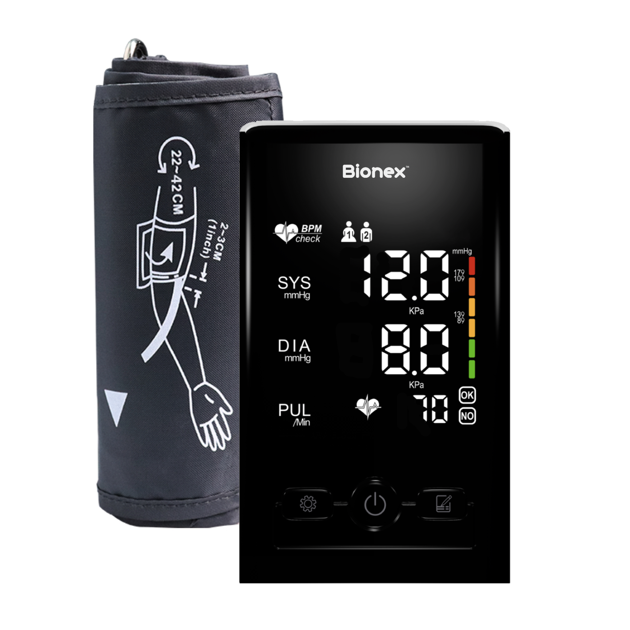 Bionex Advanced BPM | Dual-User Blood Pressure Monitor - Image 2