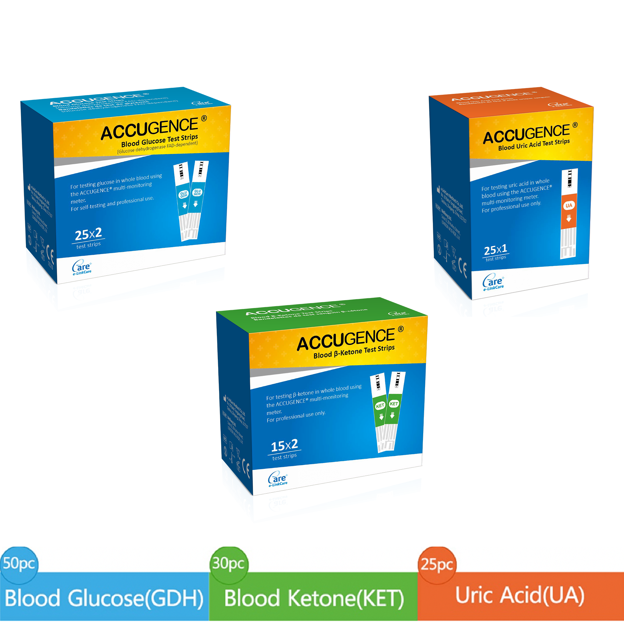 Accugence Multi-Function Blood Meter | 3-in-1 Starter Kit - Image 3