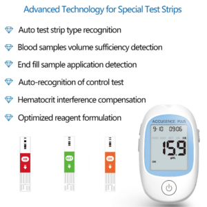 Accugence Multi-Function Blood Meter | 3-in-1 Starter Kit