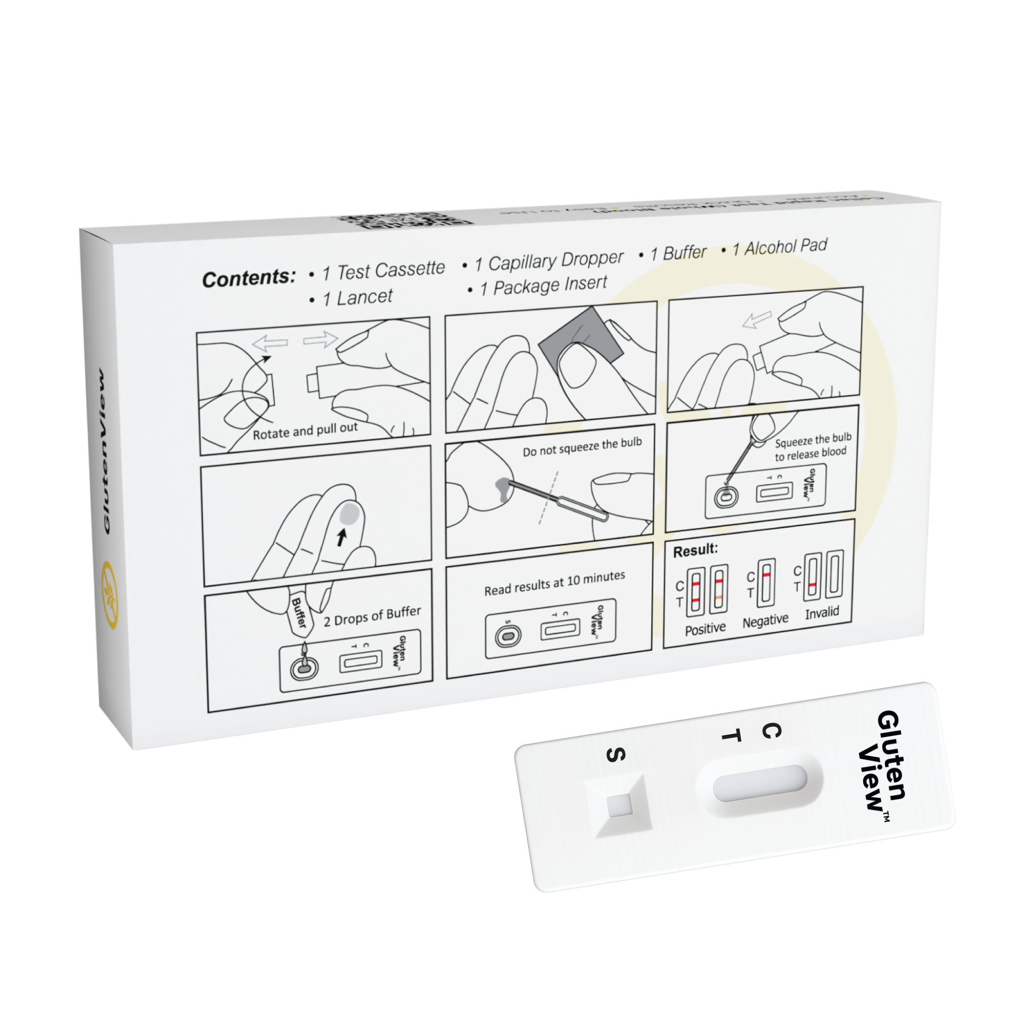 GlutenView Celiac Test | Rapid Home Screening - Image 2