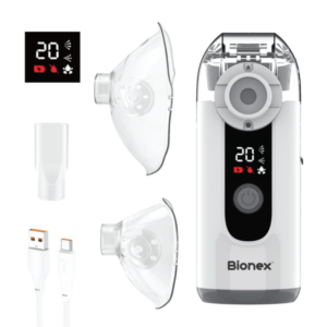Bionex LCD Nebuliser | Portable & Rechargeable