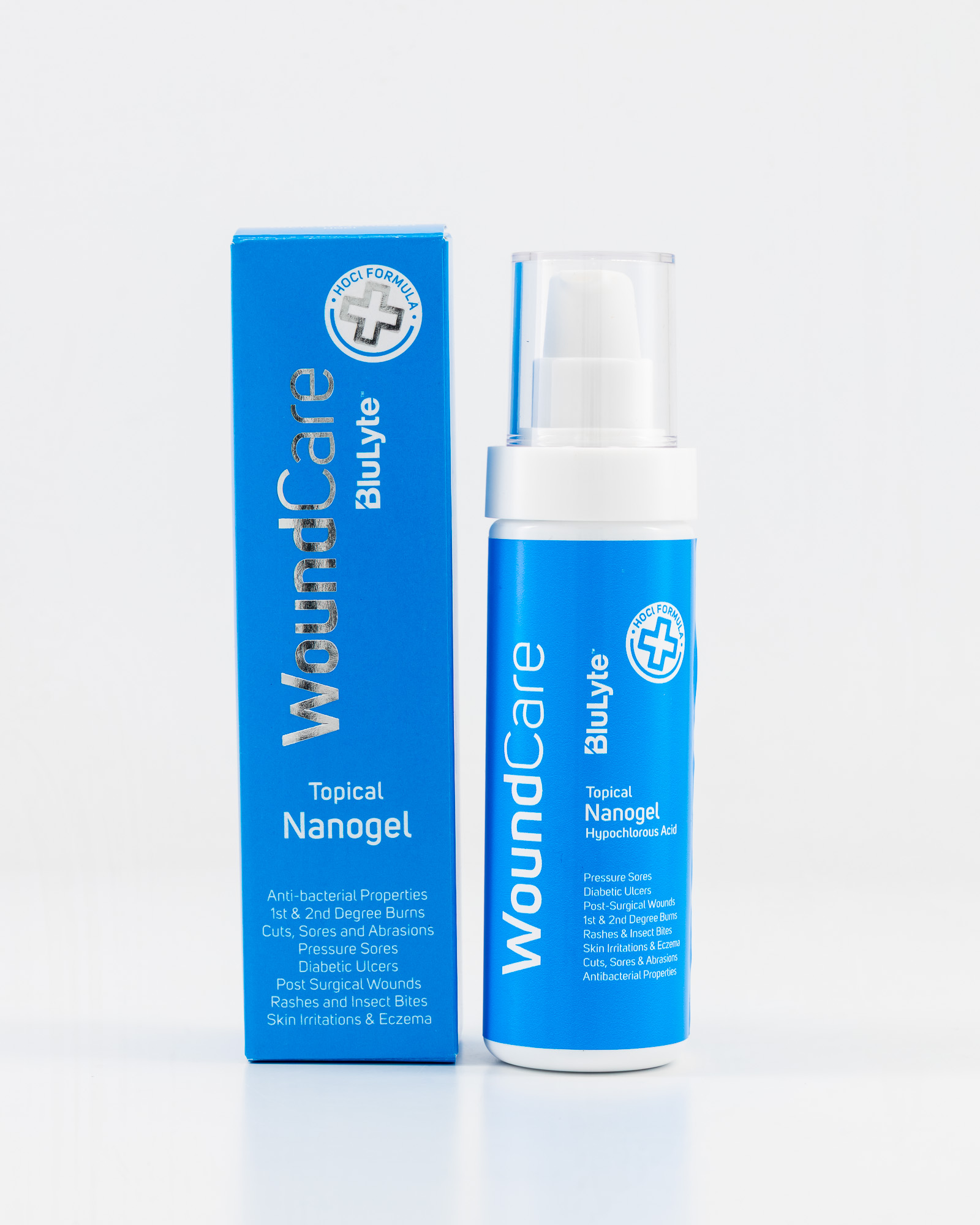 BluLyte WoundCare Topical Nanogel - 125mL