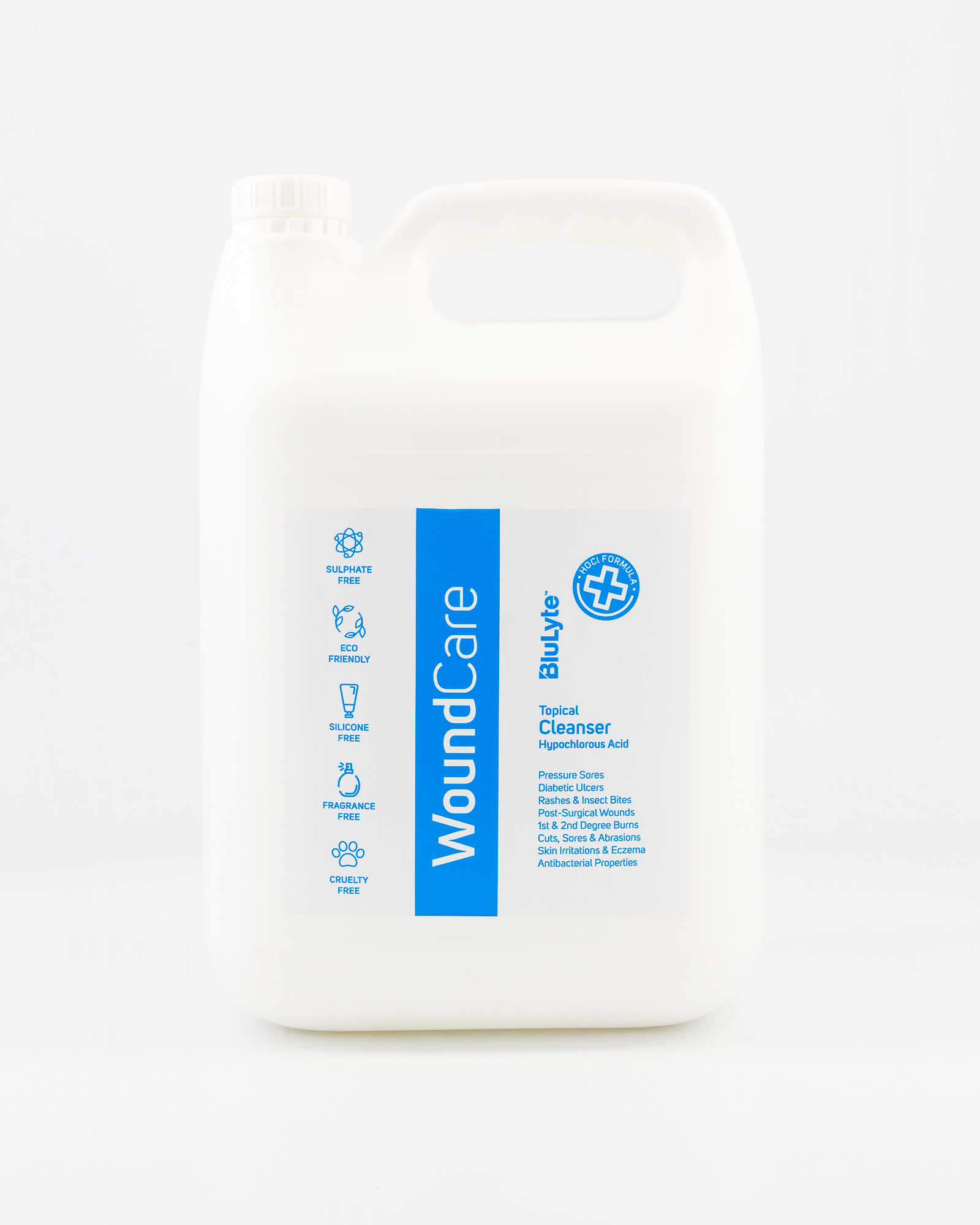 Blulyte WoundCare TopicalCleanser - 5L