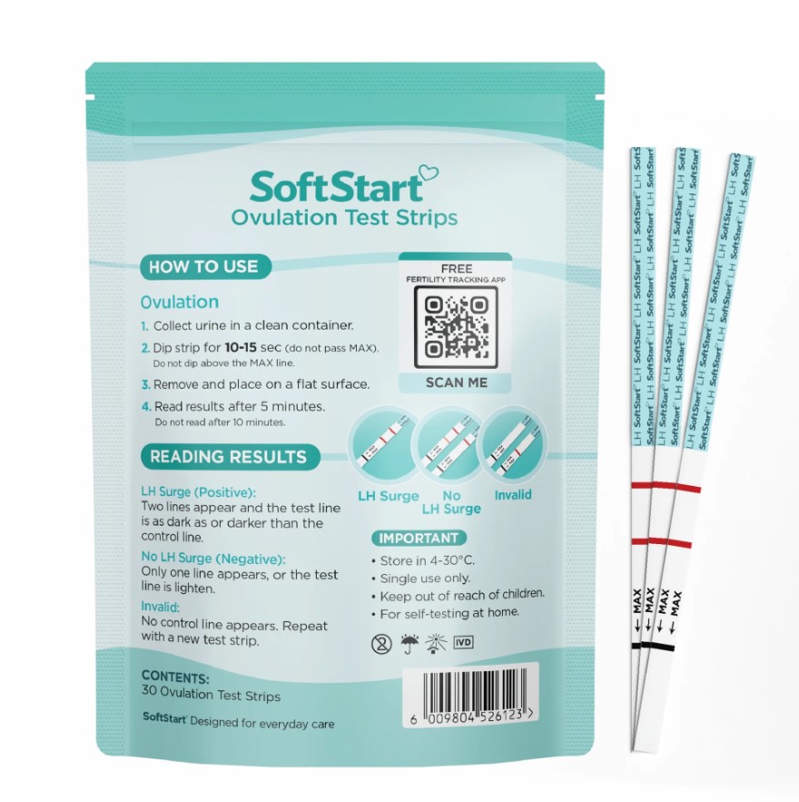 SoftStart - 30 Ovulation Test Strips - Image 2