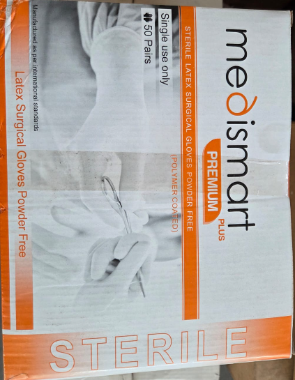 Surgical Gloves - Powder Free - Box 100